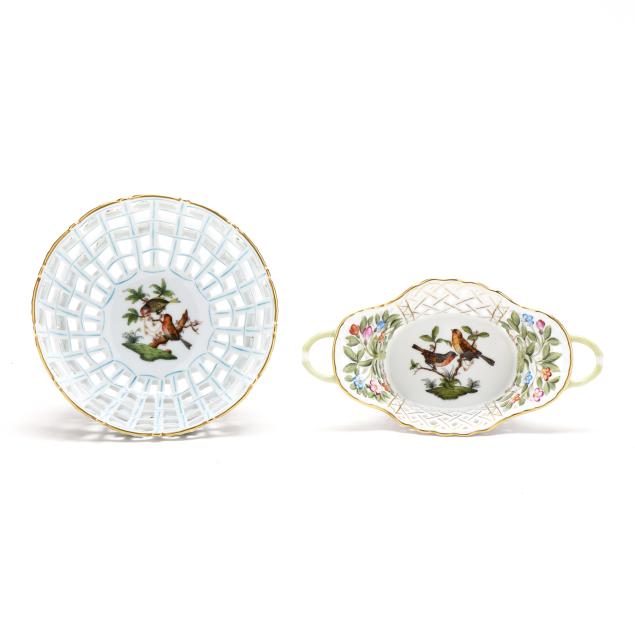 herend-two-i-rothschild-bird-i-reticulated-baskets