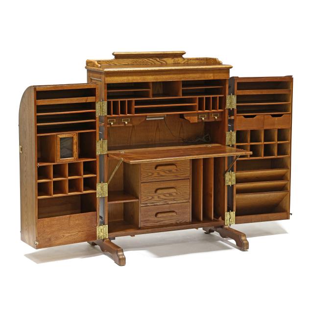 contemporary-oak-wooton-style-desk