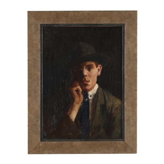 constantin-bermyn-french-1867-1945-portrait-of-a-man-with-a-monocle