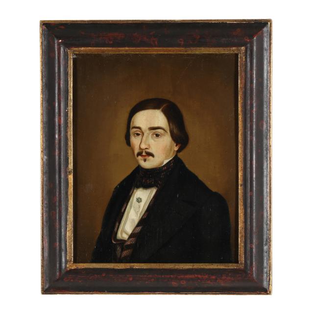 american-school-mid-19th-century-portrait-of-a-gentleman