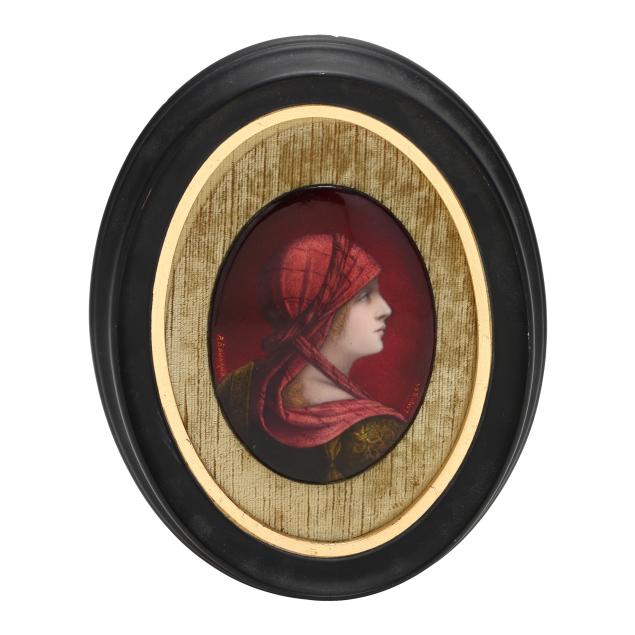 pierre-bonnaud-french-1865-1930-limoges-oval-enamel-portrait