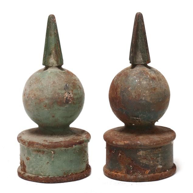 pair-of-painted-cast-iron-finials