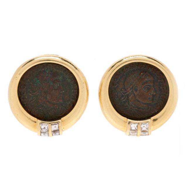 gold-ancient-coin-and-diamond-earrings-lilli-of-miami