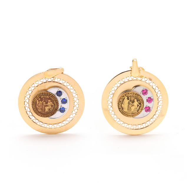 two-gold-filled-state-of-north-carolina-service-award-charms