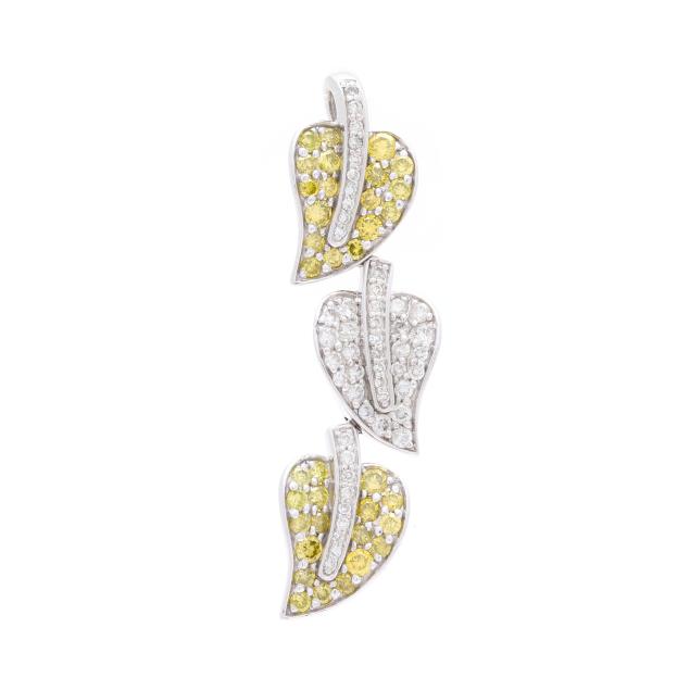 white-gold-and-diamond-leaf-pendant