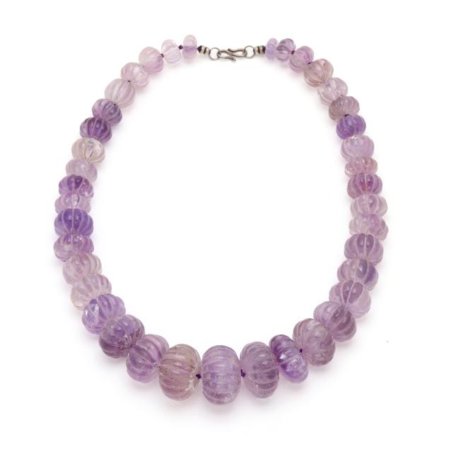 carved-amethyst-bead-necklace