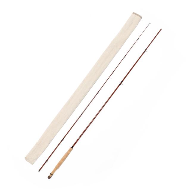 christian-horgren-custom-fiberglass-fly-rod-on-a-rustic-river-765-blank