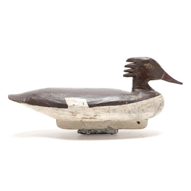 doug-jester-va-1876-1961-hen-hooded-merganser