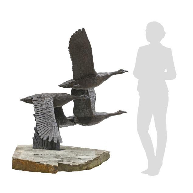ken-bjorge-american-1943-2025-i-heading-out-i-commissioned-monumental-bronze-statue