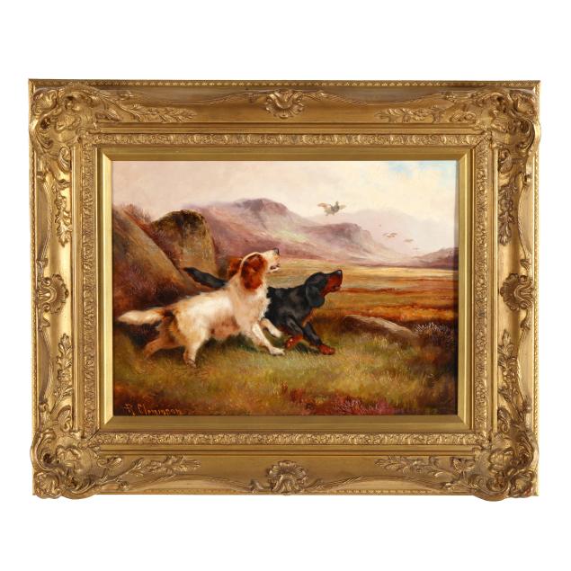 robert-cleminson-british-1844-1903-setters-flushing-grouse
