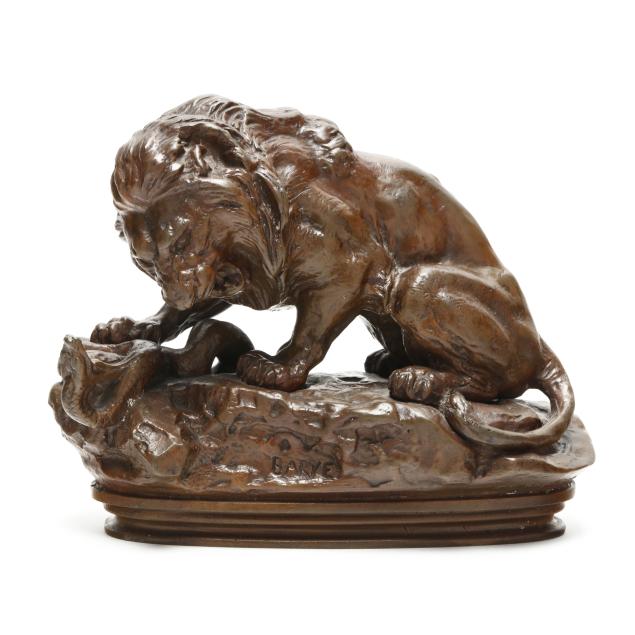 after-antoine-louis-barye-french-1796-1895-i-lion-crushing-a-serpent-i
