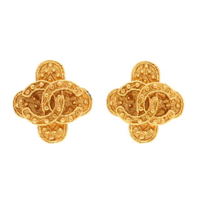 gold-tone-monogram-clip-on-earrings-chanel