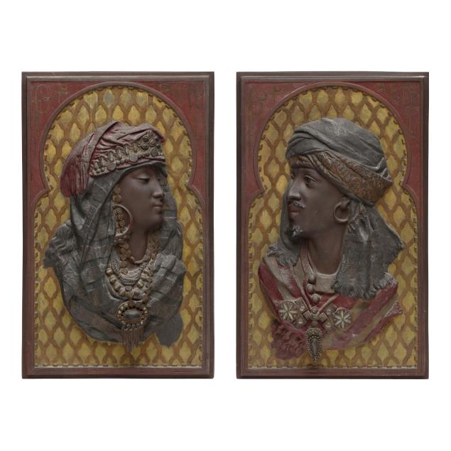 arthur-waagen-prussian-french-1883-1898-i-couple-algerien-i-a-pair-of-metalwork-portrait-relief-plaques