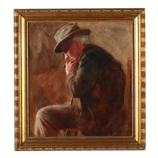 laverne-wheeler-american-20th-century-man-with-pipe