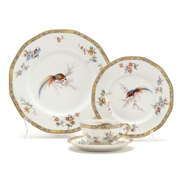 group-of-theodore-haviland-limoges-i-bamboo-i-dinnerware