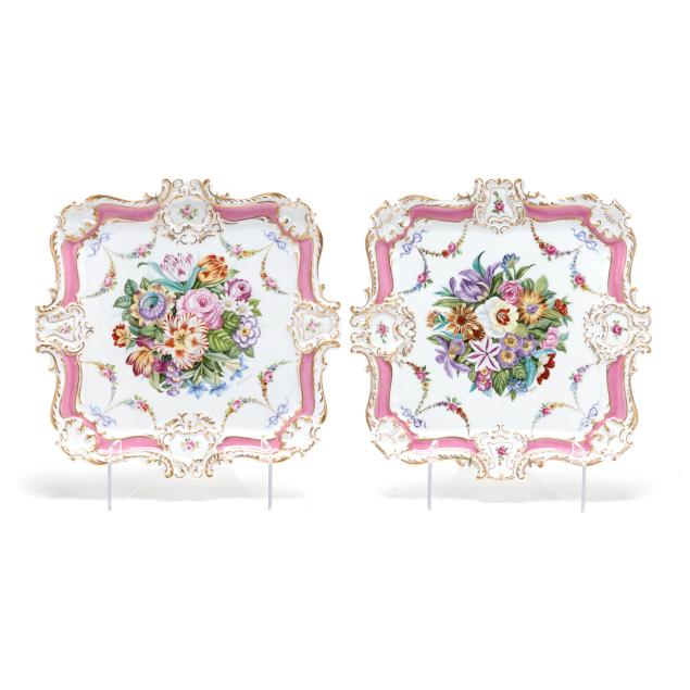 edith-cannon-american-1933-2021-and-alfred-toledano-d-2015-two-hand-painted-porcelain-service-trays