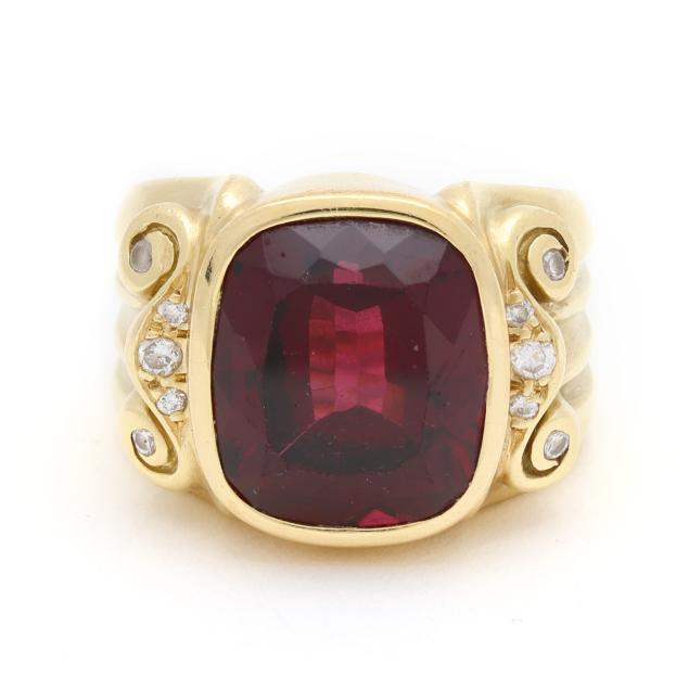 gold-rhodolite-garnet-and-diamond-ring