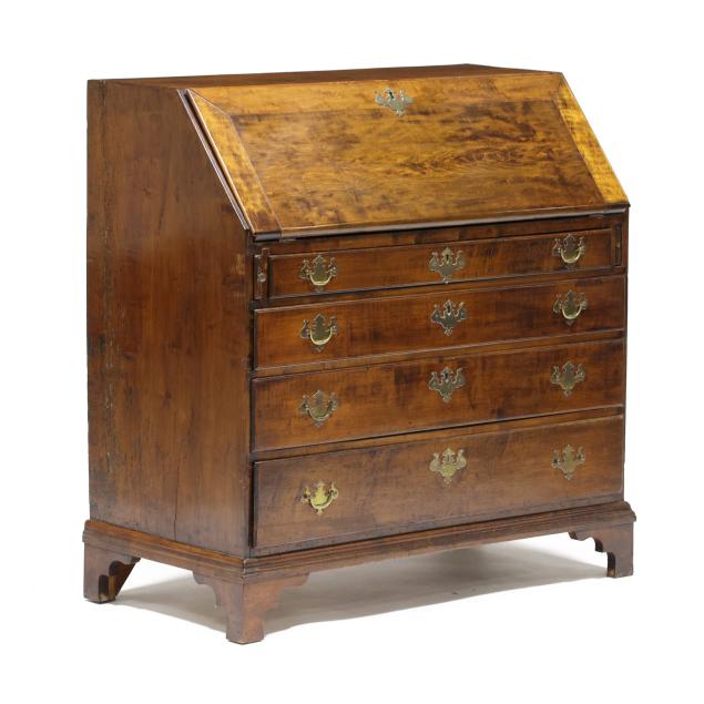 new-england-chippendale-maple-slant-front-desk