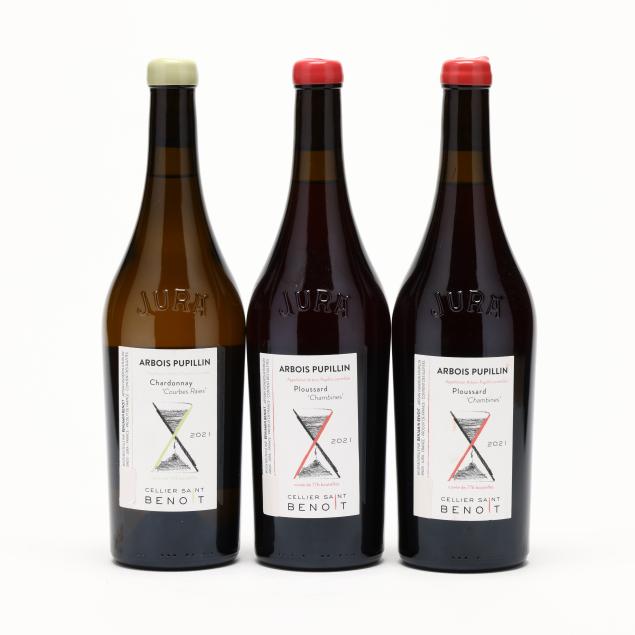 【Soho】Ornellaia Bourgogne Arbois 3本 Arbois Pupillin, Cellier Saint Benoit Mixed Lot (6 BT) (Lot 4074