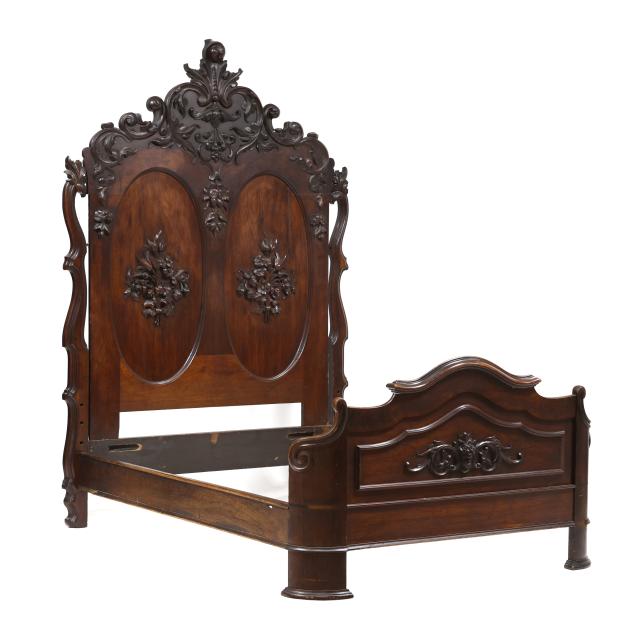 american-rococo-revival-carved-walnut-full-size-bed