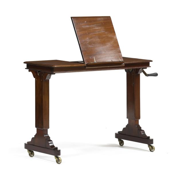 j-ward-london-adjustable-architect-s-mahogany-table