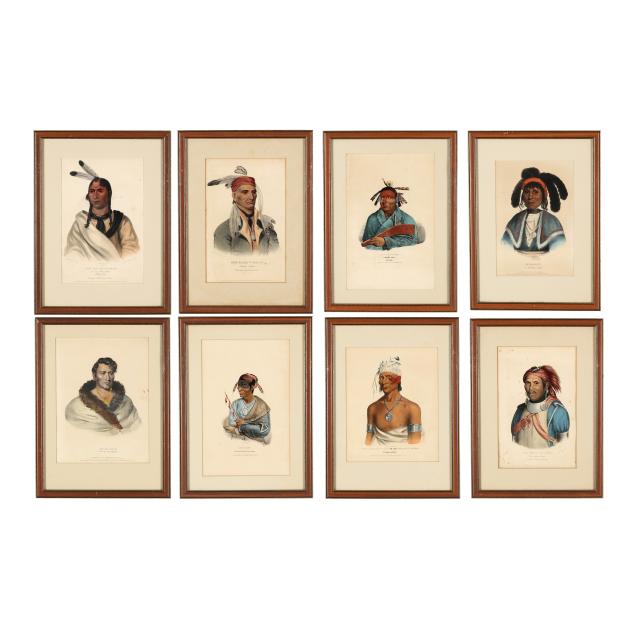 mckenney-and-hall-19th-century-eight-works-from-i-history-of-the-indian-tribes-of-north-america-i