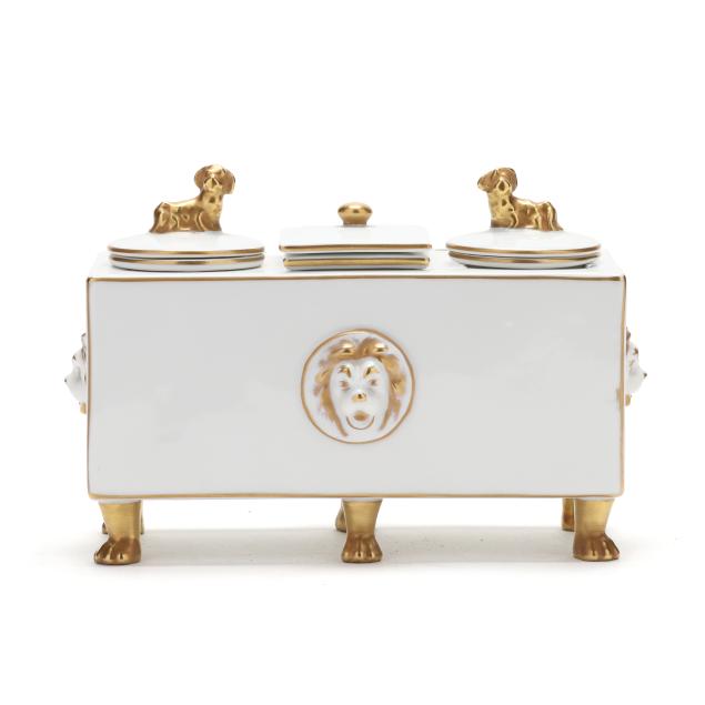 vista-alegre-gilt-porcelain-inkstand