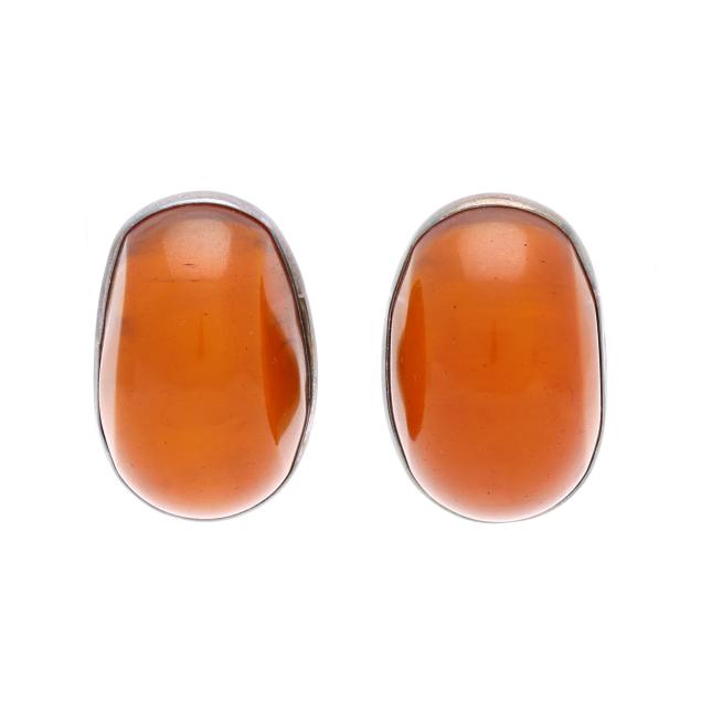 vintage-silver-and-amber-clip-earrings-rebecca-collins