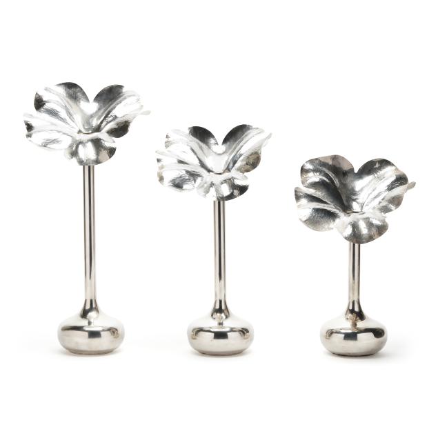 set-of-three-baullar-brazilian-silver-plated-petal-vases