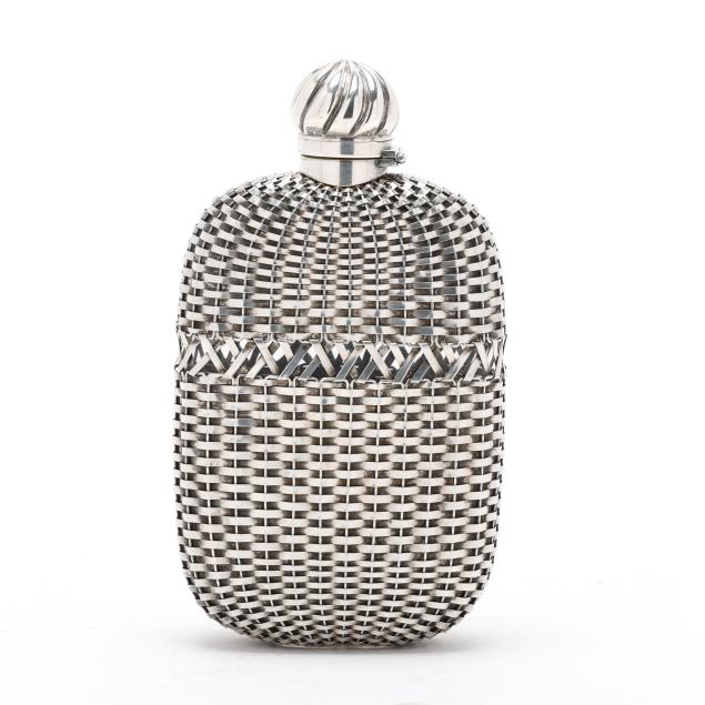 gorham-sterling-silver-mounted-basketweave-flask-bottle