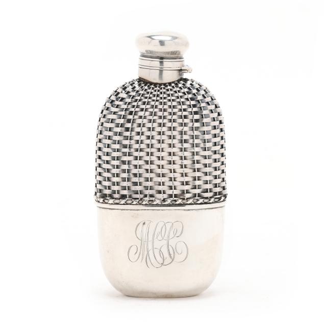 gorham-sterling-silver-mounted-basketweave-flask-bottle