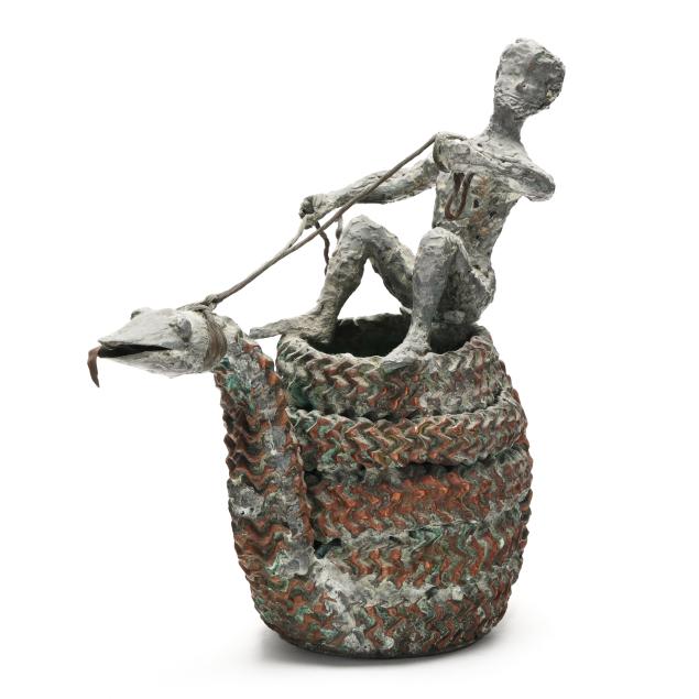 pearl-sigoda-marks-american-1900-2001-mid-century-metalwork-figural-vessel