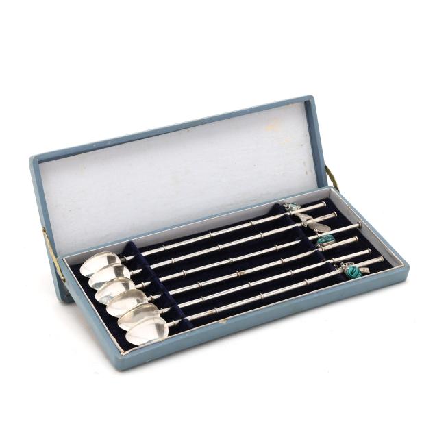 cased-set-of-six-egyptian-silver-stirring-straws