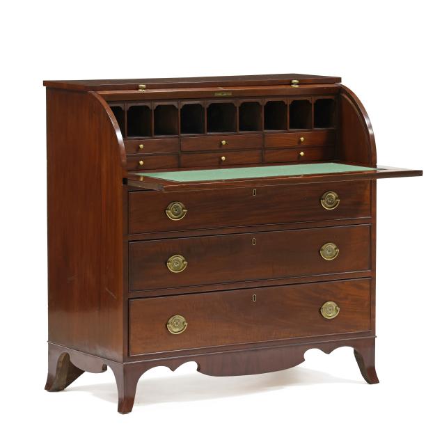 virginia-federal-mahogany-cylinder-desk