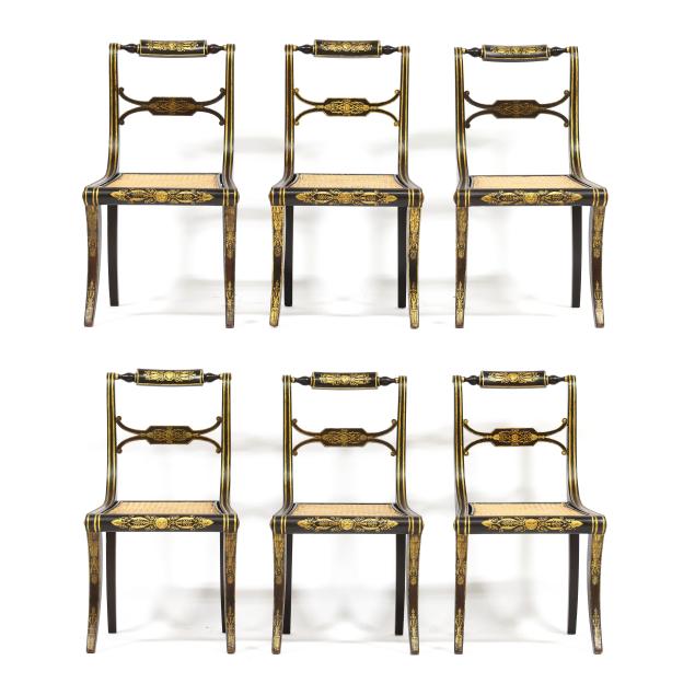 set-of-six-regency-painted-and-gilt-dining-chairs