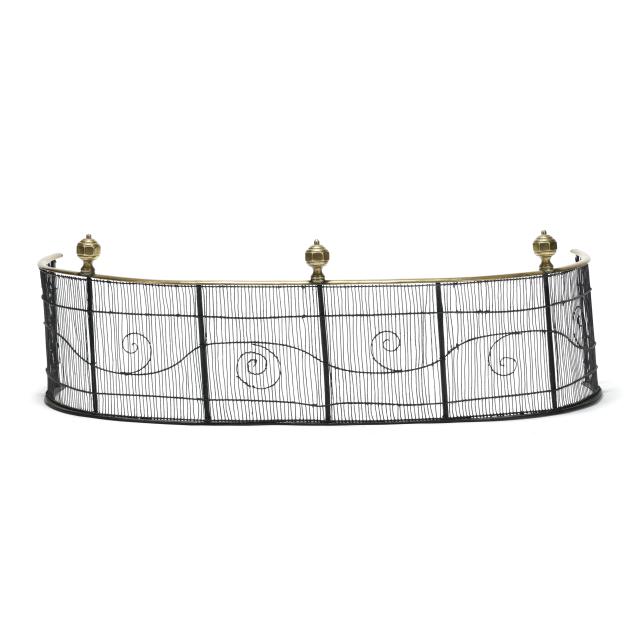 antique-wire-work-and-brass-fire-fender