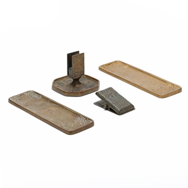 tiffany-studios-i-zodiac-i-match-stand-letter-clip-and-pen-trays
