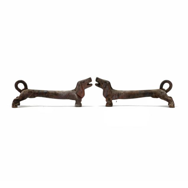 pair-of-cast-iron-dachshund-form-fire-dogs