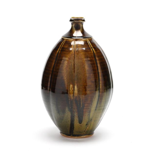 ben-owen-iii-seagrove-nc-b-1968-melon-vase