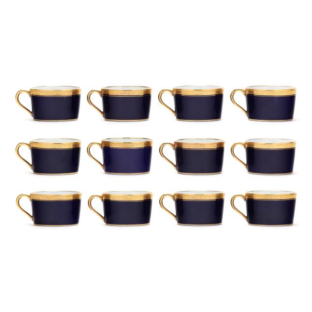 twelve-a-giraud-brousseau-limoges-cups