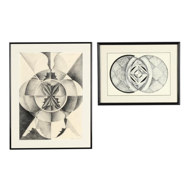 james-jim-biggers-nc-1948-2019-two-original-drawings