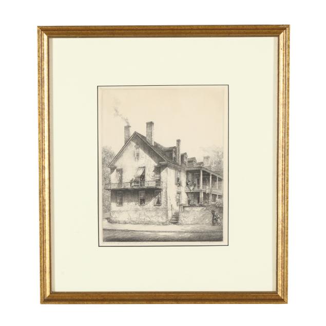 louis-orr-american-1879-1961-i-general-lillington-s-house-wilmington-north-carolina-i