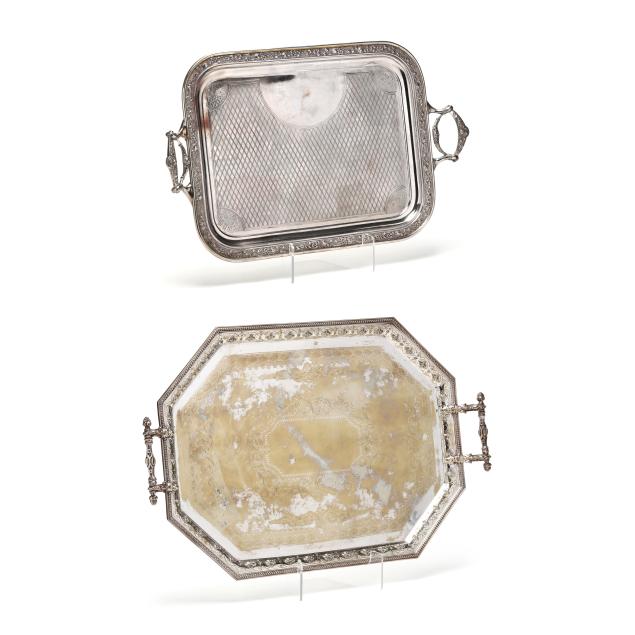 two-silver-plated-serving-trays-including-reed-barton