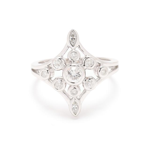 white-gold-and-diamond-ring