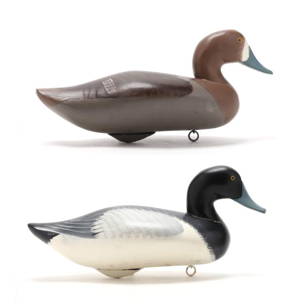 captn-harry-jobes-md-1936-2019-pair-of-bluebills