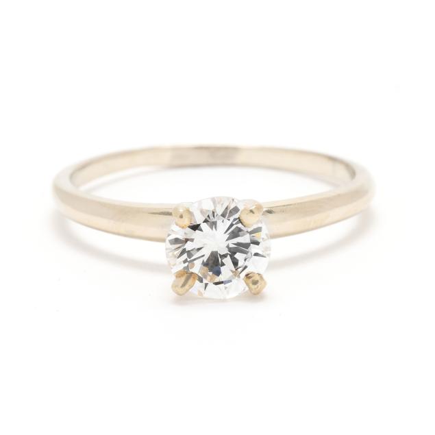 white-gold-and-diamond-solitaire-ring