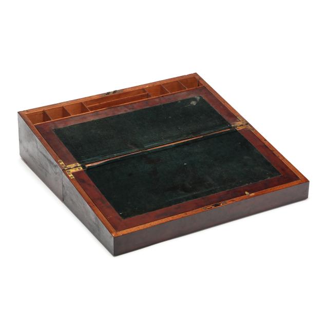 antique-english-plum-pudding-mahogany-lap-desk