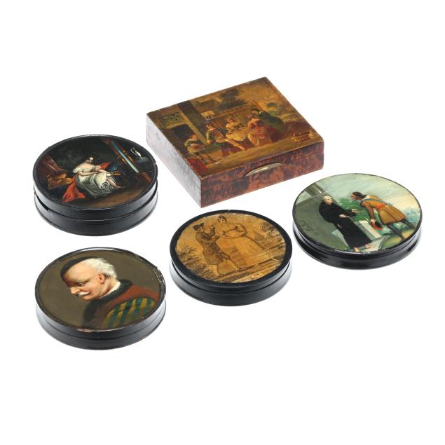 five-antique-snuff-patch-boxes-including-two-erotic