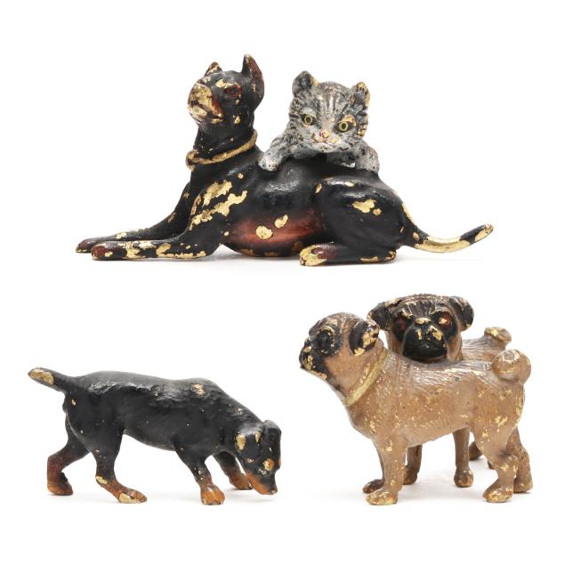 three-miniature-cold-painted-bronze-animal-groups
