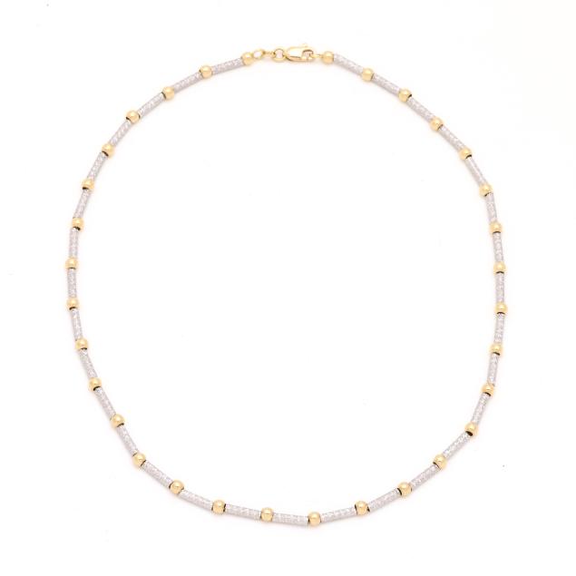 bi-color-gold-fancy-link-necklace